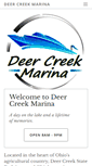 Mobile Screenshot of deercreekmarina.com